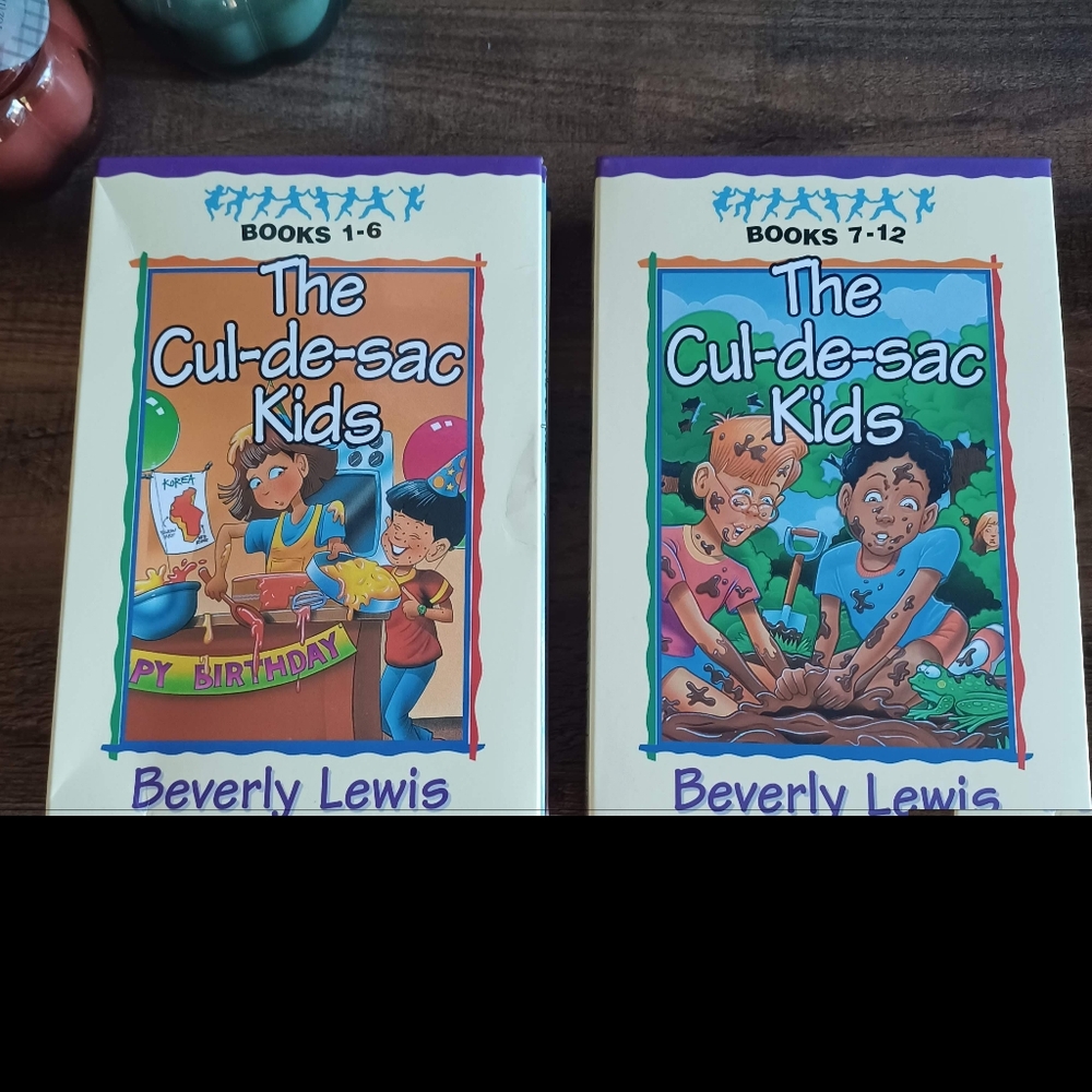 Excellent condition!! The Cul-de-sac Kids collection, books 1-12